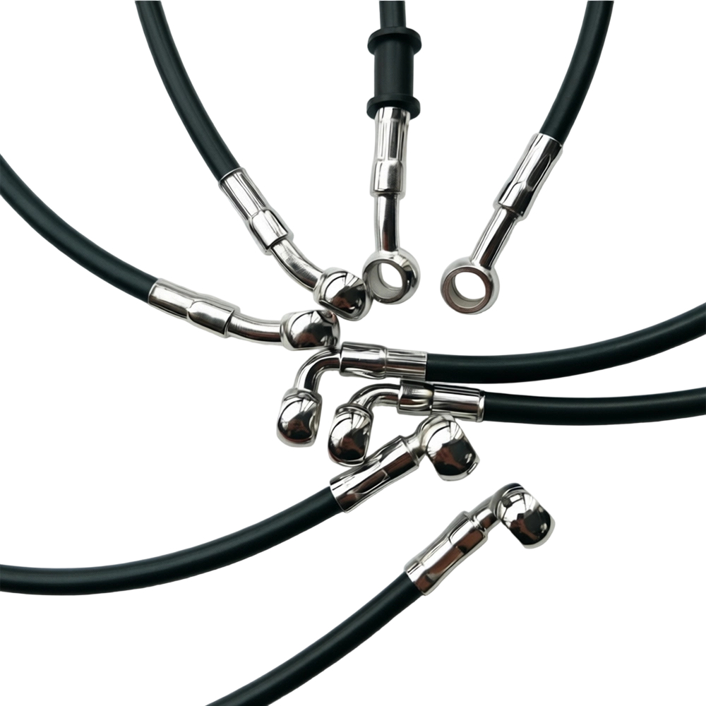 Black 28°-90° Degree Hydraulic - Motorcycle Brake Cable review and price