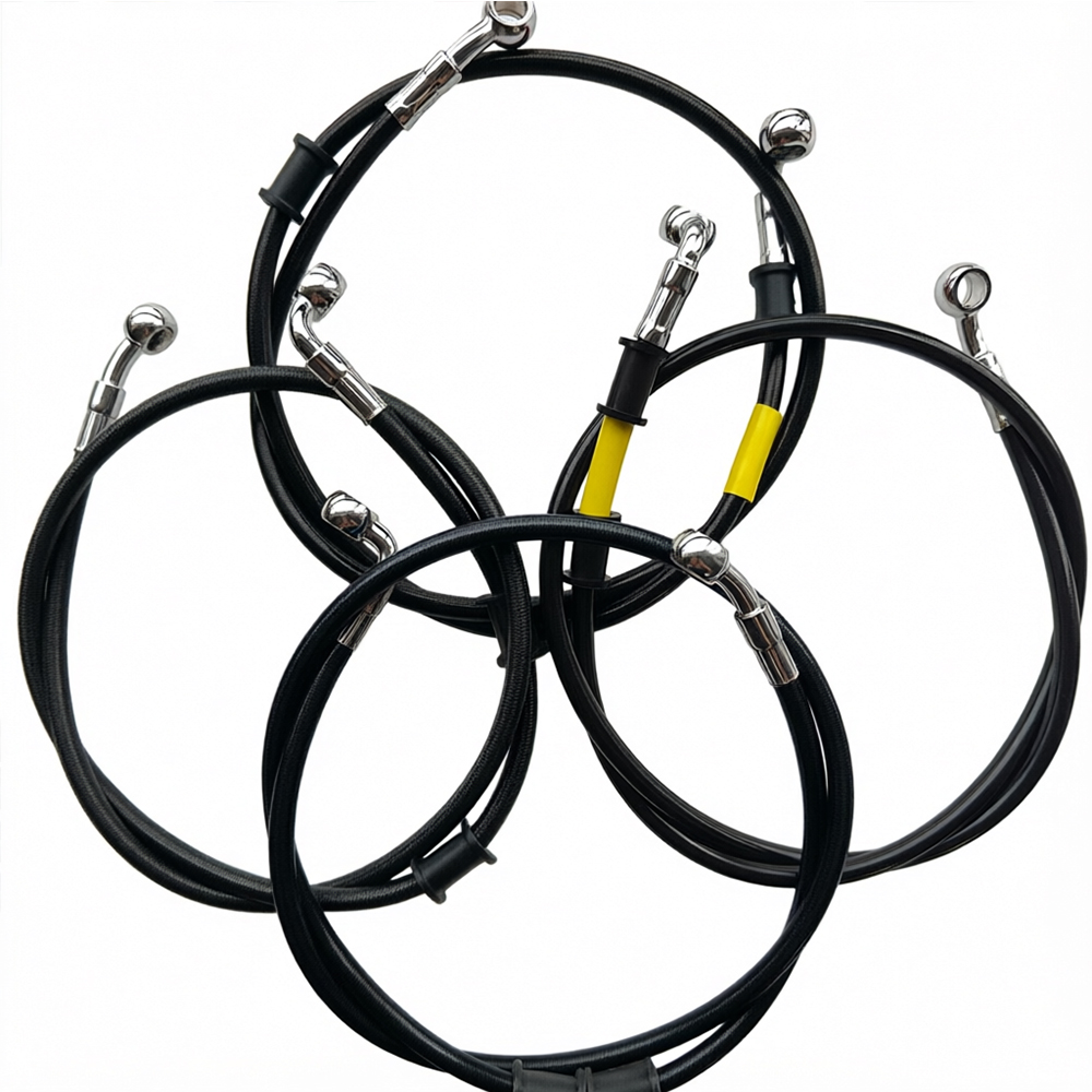 Black 28°-90° Degree Hydraulic - Motorcycle Brake Cable review and price