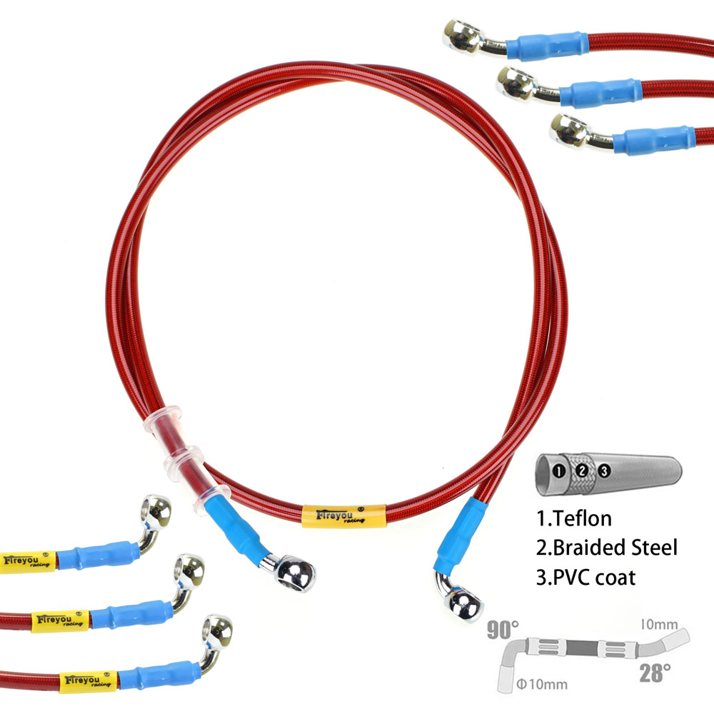 400mm-2400mm Brake Hose Hydrau - Motorcycle Brake Cable review and price
